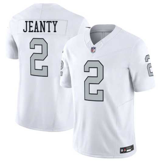Men & Women & Youth Las Vegas Raiders #2 Ashton Jeanty White 2025 F.U.S.E. Vapor Stitched Jerseys,We sell and wholesale Men & Women & Youth Las Vegas Raiders #2 Ashton Jeanty White 2025 F.U.S.E. Vapor Stitched Jerseys on line form chian!